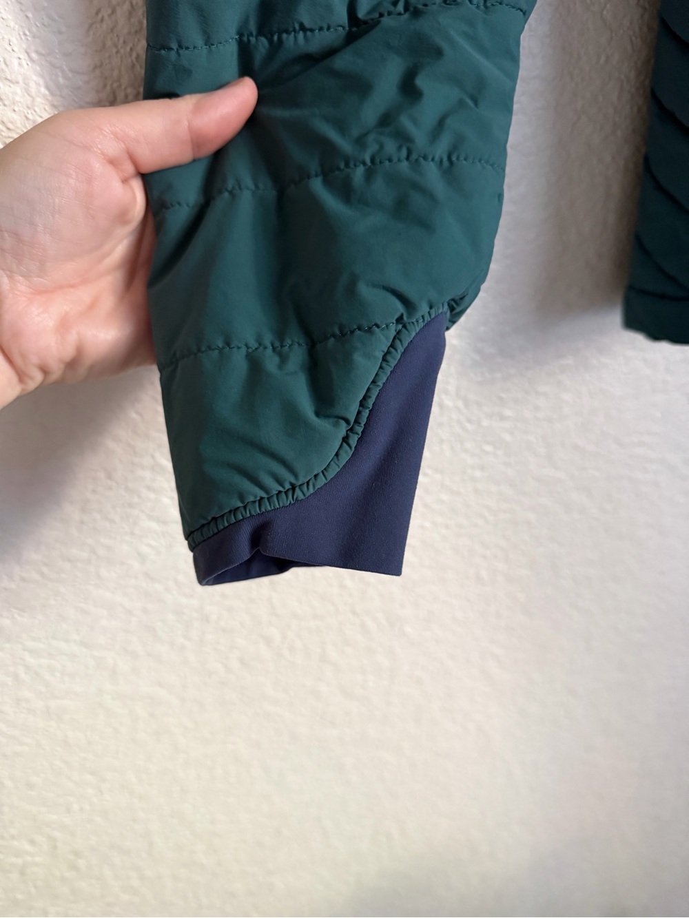 Eddie Bauer Women's Ignitelite Stretch Reversible Hooded Jacket M Green Blue - Picture 5 of 14